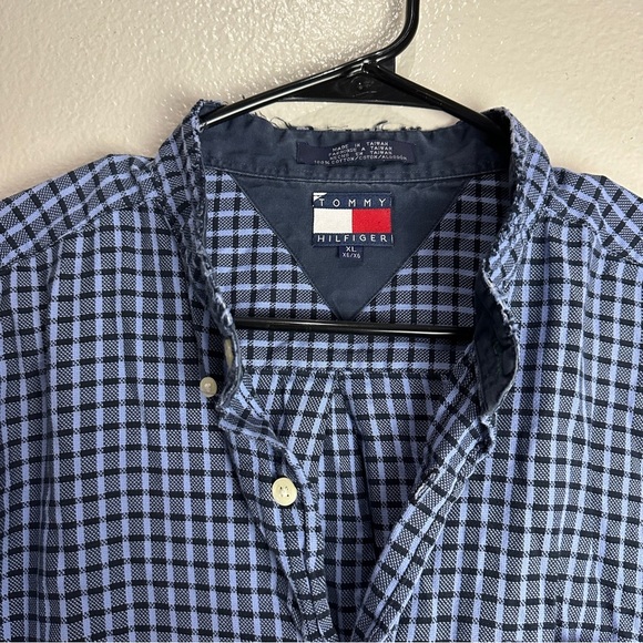 Tommy Hilfiger Vintage Button Up Shirt Size XL - Picture 6 of 10